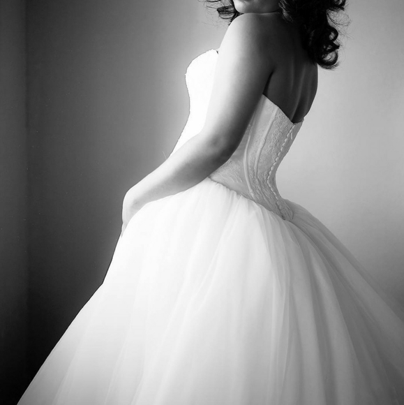 Truly Zac Posen Wedding Gown - Picture 2 of 4